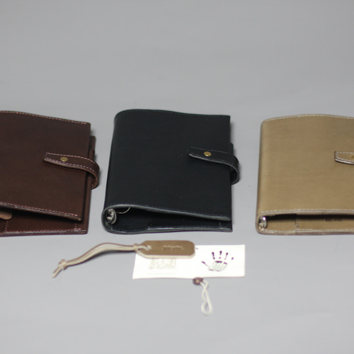 イタリアンレザー システム手帳 手帳 MONK handworks 通販