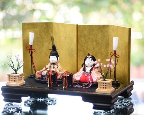 雛人形セット 豪華な飾り台付き 雛人形【令華雛】 華台セット飾り ひな人形・雛飾り 有松人形工房 通販