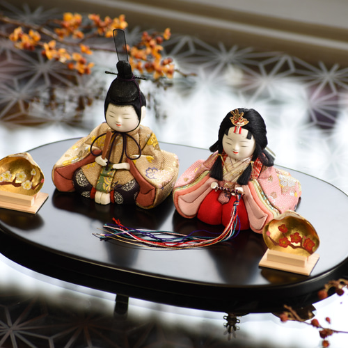 雛人形セット 伝統的な雛祭り用＆3段台 雛人形セット 伝統的な