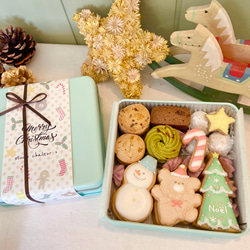 クリスマスクッキー缶♡（くま） 4枚目の画像