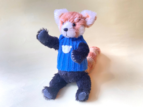 レッサーパンダのテディベア(24cm) その他人形 kmariko 通販 18506777