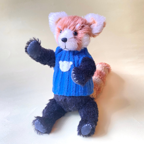 可愛すぎるレッサーパンダ アーティストベア 海外作家様
