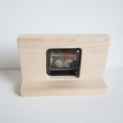 Winの想い　ノート型卓上時計 5枚目の画像