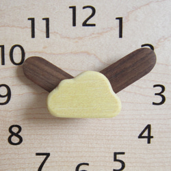 Winの想い　ノート型卓上時計 4枚目の画像