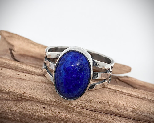 ラピスラズリ　シルバー　リング　指輪　21号　#インディアンジュエリー　925 ラピスラズリ シルバー リング 指輪 21号 #インディアン