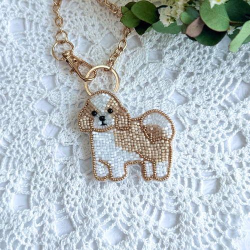 ビーズキット 『ビーズ刺繍で作る ブローチキット カワセミ 食事