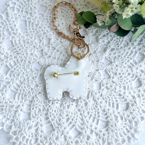 【キジ】ビーズ刺繍ブローチバッグチャーム 99ef4cb5f23c99d53fd6761007ea09