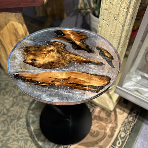 超希少】屋久杉・虎杢・光明杢・最高級ジルコニアレジンテーブル 超希少】屋久杉・虎杢・光明杢・最高級ジルコニアレジンテーブル