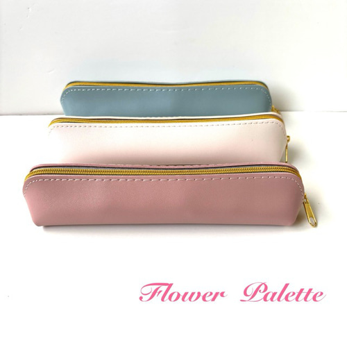 Creema限定 フェイクレザー製 ペンケース 3種類 トールペイント ペン