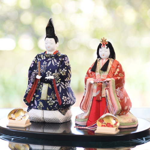 雛人形【陽光雛】 小判台飾り ひな人形・雛飾り 有松人形工房 通販