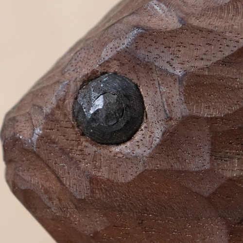 木彫り 魚 ソイ 黒ソイ 木製 オブジェ 飾り 魚の置物(木材 木彫り 魚 ソイ 黒ソイ 木製 オブジェ 飾り 魚の置物(木材