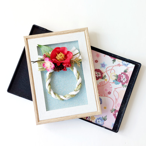 光触媒】お正月フレームアレンジ しめ縄・しめ飾り ビーマイン