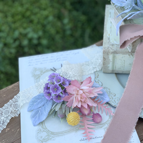 ✨ワイルドフラワーウエディングブーケ&ブートニア✨ ブーケ little