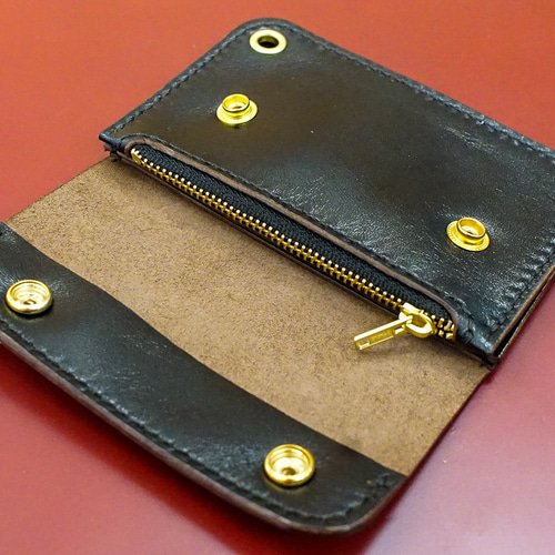 トラッカーウォレット　handmade CA00X 馬革×牛革 トラッカーウォレット handmade CA00X 馬革×牛革 マトリクス