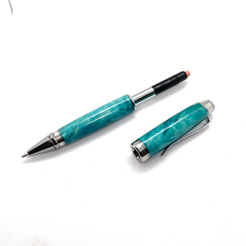 ターコイズ スタビライズウッドシャープペンシルNo.12 ペン・筆記用具