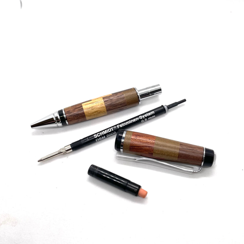 寄木細工のシャープペンシルNo.13 ペン・筆記用具 レッドライン 通販