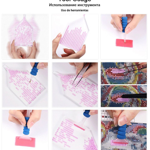 フェアリーダストビーズ入り】川原様専用 ダイヤモンドアート オーダー