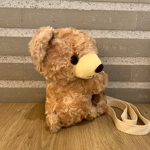 愛らしいテディベア♡ふわもこぬいぐるみバッグ ショルダーバッグ愛し