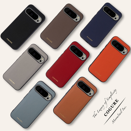 Google Pixel 9 Pro XL 本革バックカバーケース 8色 ＜COPs