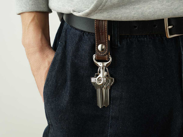 millet キーホルダー WEB / FLAG SHOP限定】TES LEATHER MAGNET KEY HOLDER / キーホルダー