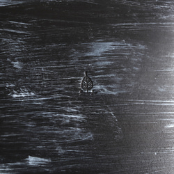 藍×墨×チタン染のソフトカバー単行本ブックカバー 7枚目の画像