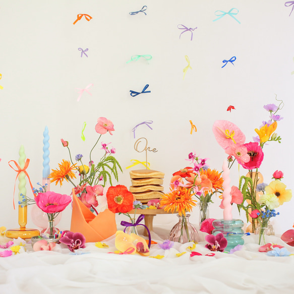 COLOR】レンタルおうちスタジオ(3泊4日)ファーストバースデー ハーフ