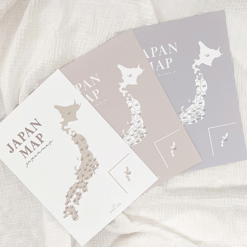 日本地図 A4ポスター 雑貨・その他 one.zu 通販 18509054