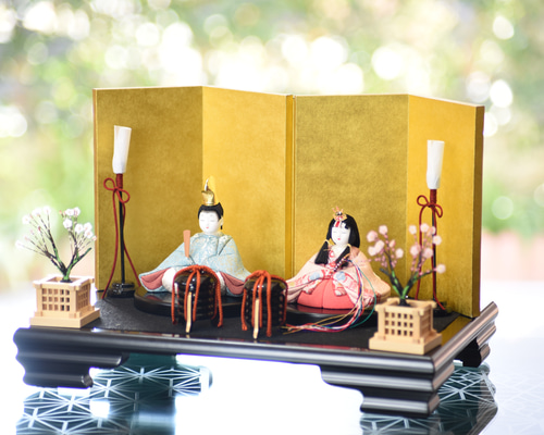 雛人形 【春霞雛】 華台セット飾り ひな人形・雛飾り 有松人形工房