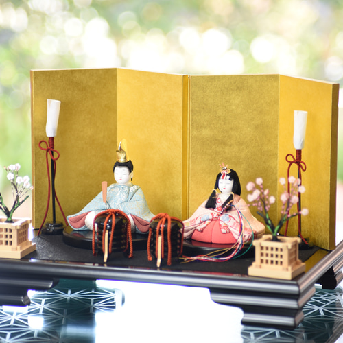 雛人形 【春霞雛】 華台セット飾り ひな人形・雛飾り 有松人形工房