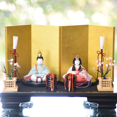 雛人形 【春霞雛】 華台セット飾り ひな人形・雛飾り 有松人形