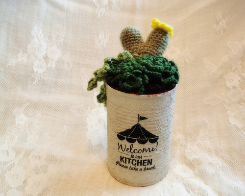 ♡♡♡かぎ針で編んだサボテン&多肉植物♡♡♡ あみぐるみ mikke