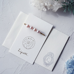 櫻花珍珠四件髮夾 ~快樂髮夾 第5張的照片