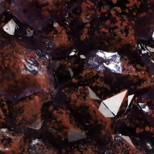 天然 ヘマタイト イン アメジスト『希少』 カナダ Moon Light Mine産