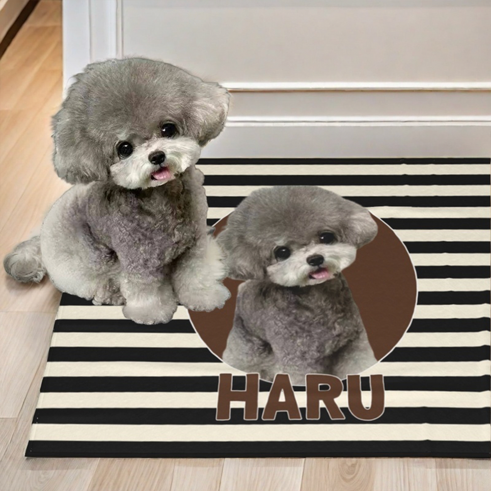 ペットの写真入りブランケット　うちの子の名前入りブランケット　オリジナルペットグッズ　犬猫　誕生日プレゼント