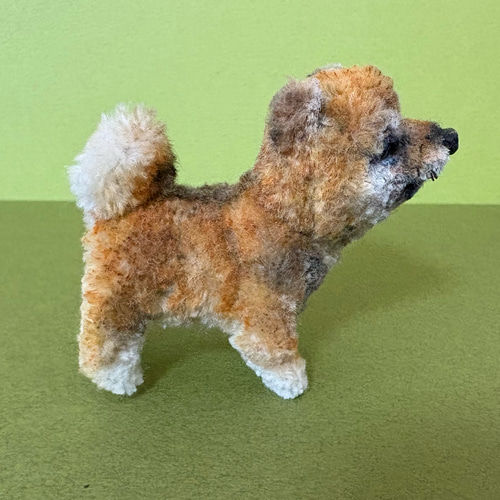 極小豆柴犬モールアート