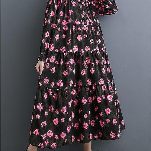 人気　大きいサイズ レディース ワンピース　ゆったり　春 秋冬 新品 長袖 大きいサイズ レディース 秋 冬 ワンピース セーラー 新品 長袖