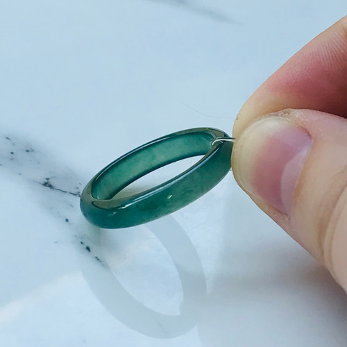 本翡翠　リング　新品 0442 16b2b62f4a1418ead361a41ab89b48