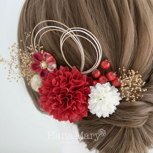 袴 卒業式髪飾り つまみ細工 成人式 髪飾り 卒業式 ヘアアクセ 七五三