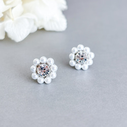 謝恩会 イヤリング・ノンホールピアス の人気通販｜Creema(クリーマ  