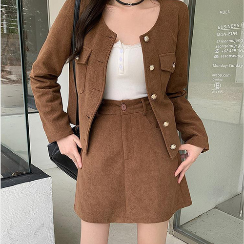 大きいサイズ レディース セットアップ 上下セット ミニスカート 春