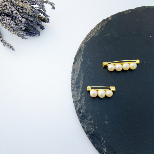 保証書付】親子お揃いあこや真珠ブローチ Akoya パール 本真珠 日本製