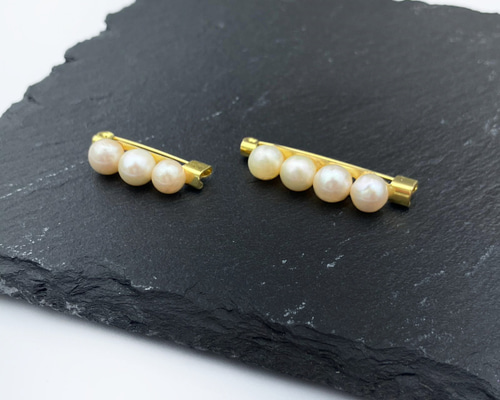 保証書付】親子お揃いあこや真珠ブローチ Akoya パール 本真珠 日本製