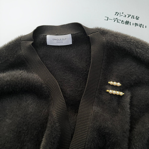 保証書付】親子お揃いあこや真珠ブローチ Akoya パール 本真珠 日本製