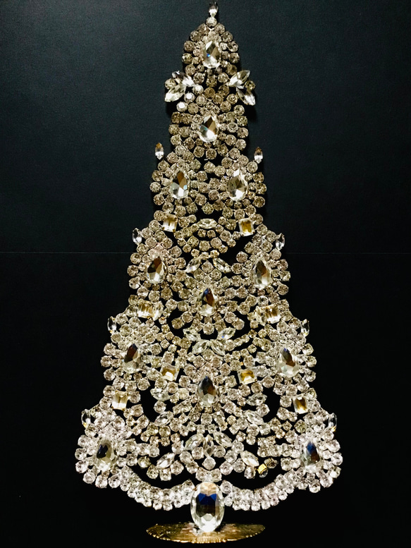 チェコガラス ビンテージ クリスマスツリー ヴィンテージ チェコ