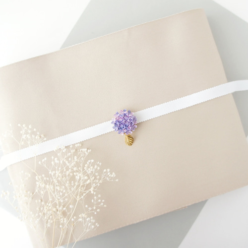 つまみ細工帯留め　帯飾り　紫　白　金　パール つまみ細工帯留め 帯飾り 紫 白 金 パール Amazon.co.jp: つまみ