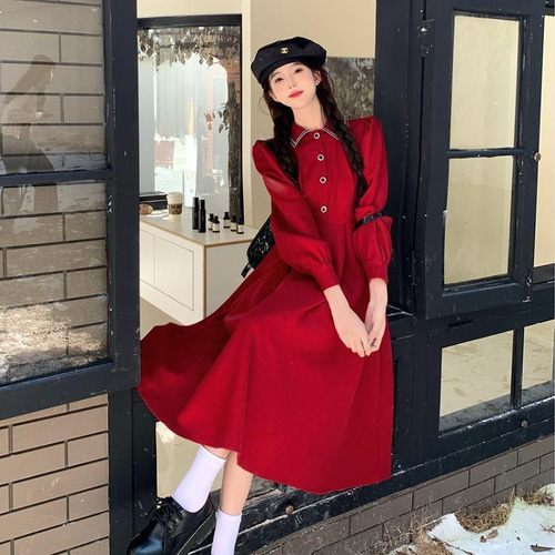大きいサイズ有】レディース ロング ワンピース 春 秋冬 新品 大きいサイズ有】レディース ロング ワンピース 春 秋冬 新品