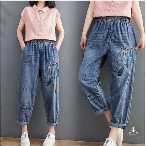 大きいサイズ レディース デニム パンツ ウエストゴム 新品 ワンピース 