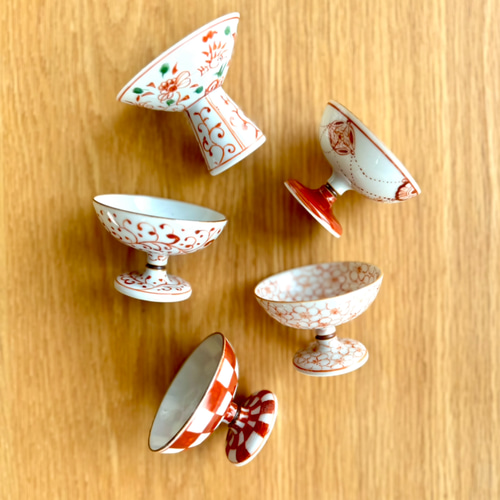 京焼・清水焼】京都 水野春陽窯 上絵 盃 柄色々 おちょこ・ぐい呑み