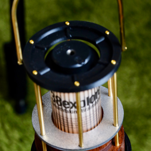 BACCHARIS Heater38 新品未使用 38灯 スタンド 38explore ZEROPOD38 NAVY ランタンスタンドネイビー