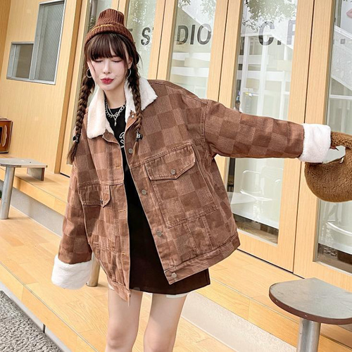 大きいサイズ レディース 秋 冬 コート アウター 裏起毛 新品 長袖 春  